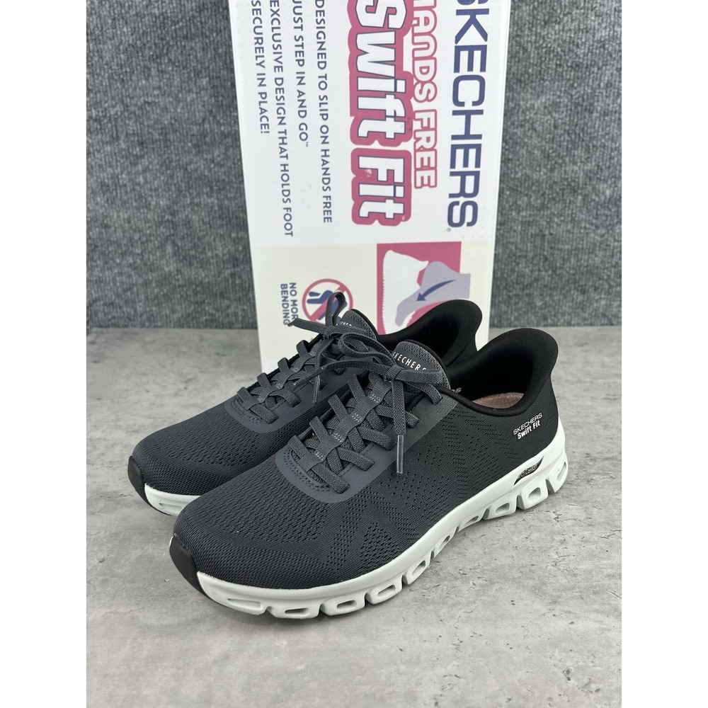 Skechers Women's Slip On Hands Free Swift Fit Sneakers Size 7.5 Black Worn Once